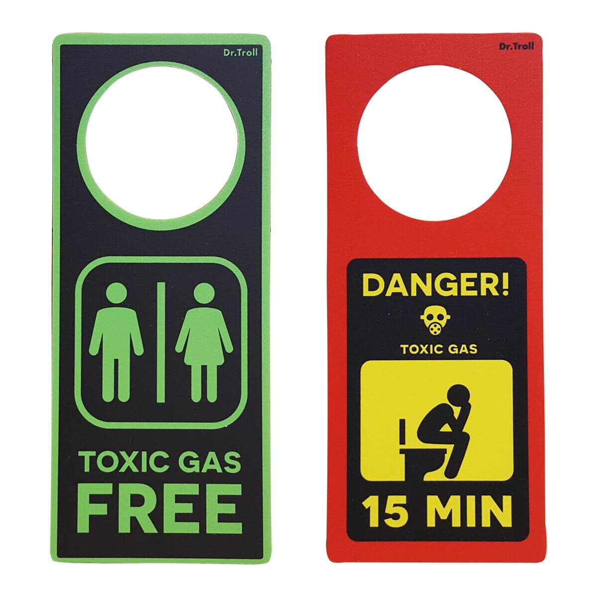 Poming Danger Toxic Gas / Toxic Gas Free