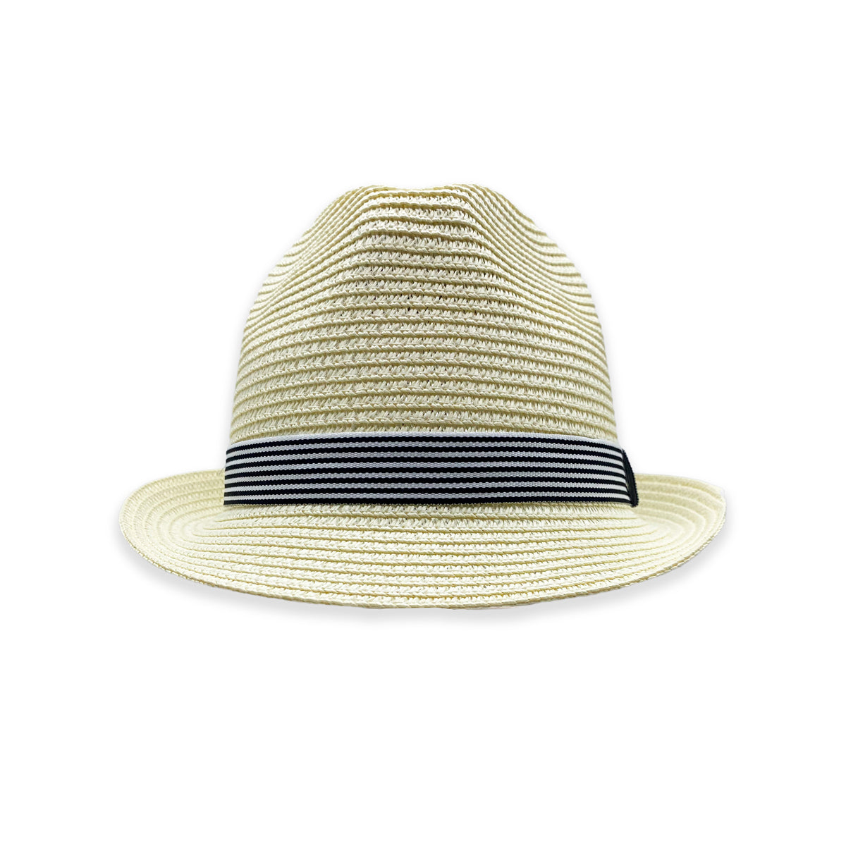 Sombrero de panamá fedora con cinta en varios colores
