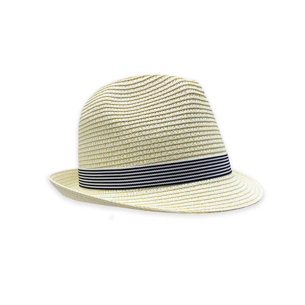 Sombrero de panamá fedora con cinta en varios colores