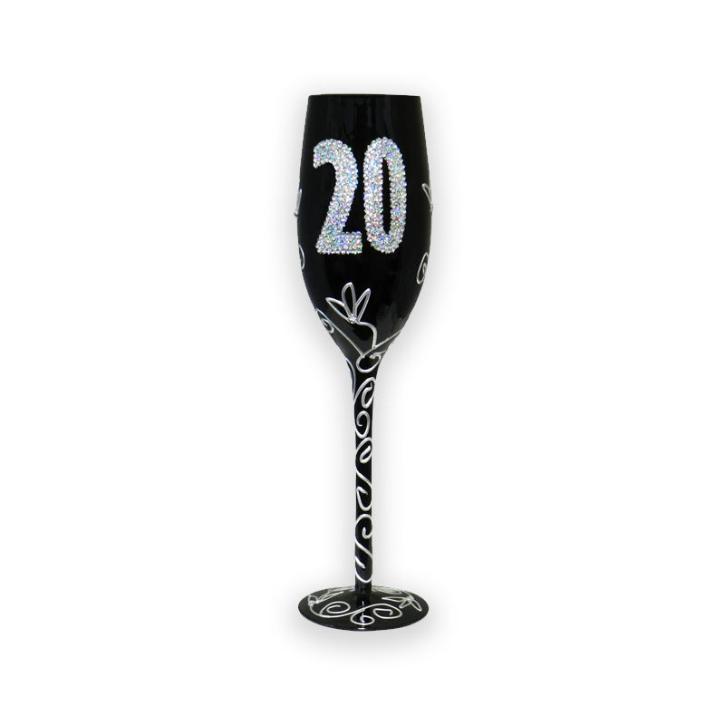 Copa Champagne negra 20 años