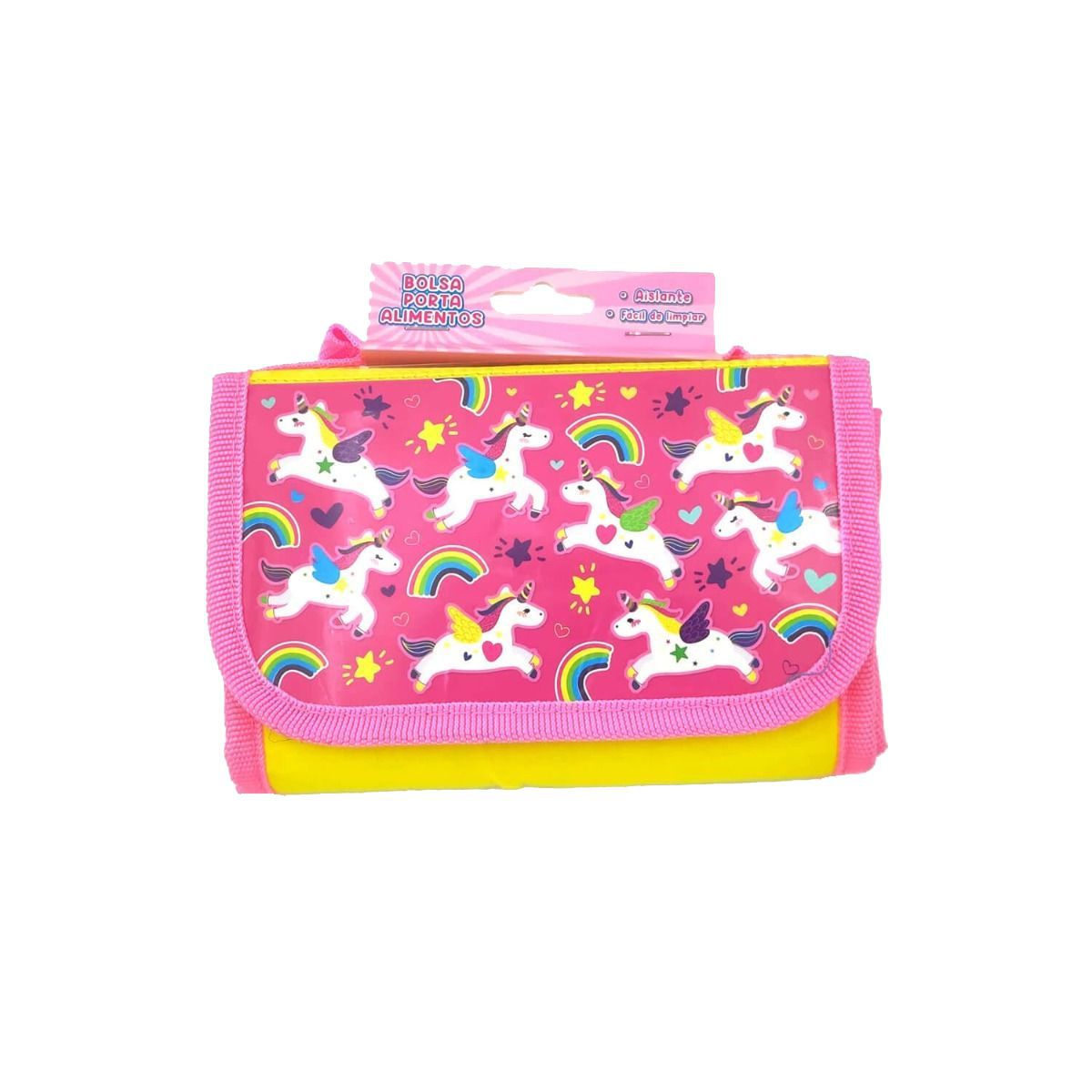 Bolsa térmica infantil porta alimentos Unicornios