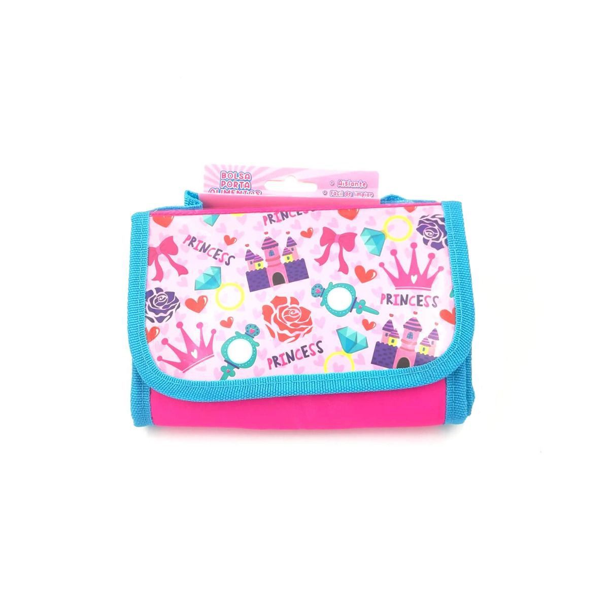 Bolsa térmica infantil porta alimentos Princess