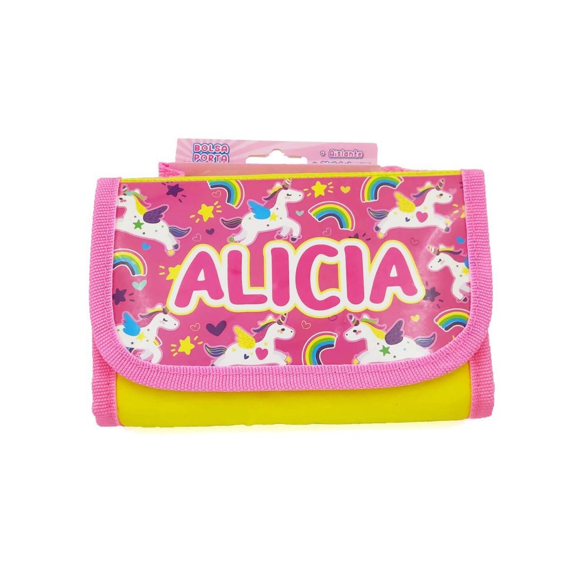 Bolsa térmica infantil porta alimentos con nombres de Niña