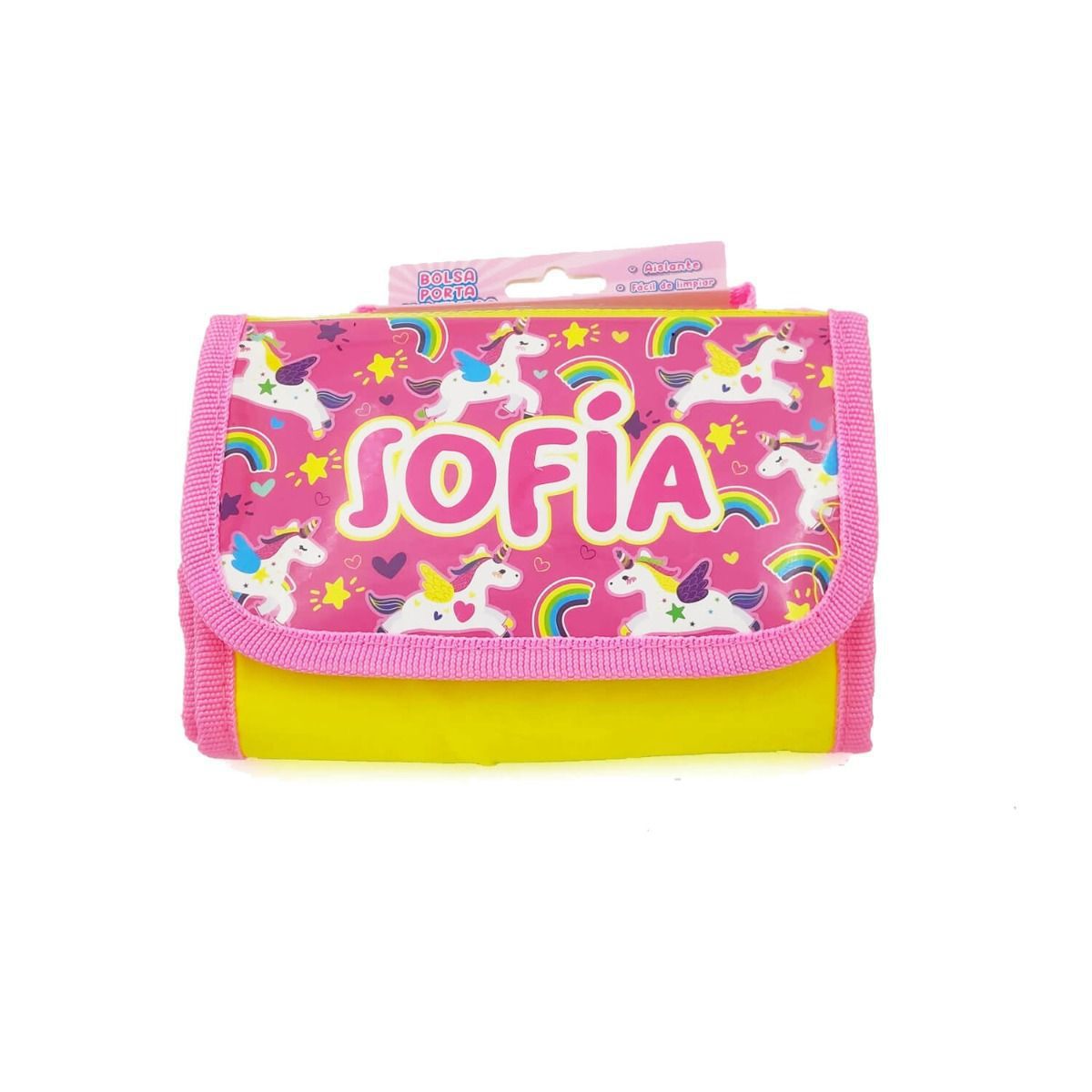 Bolsa térmica infantil porta alimentos con nombres de Niña