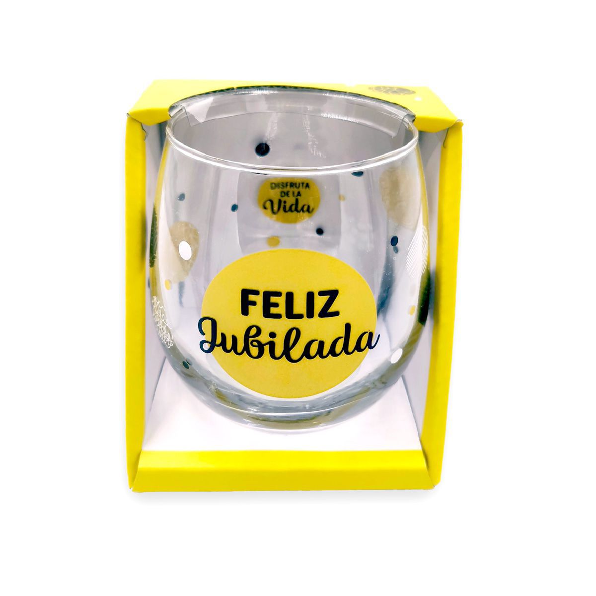 Vaso Feliz Jubilada