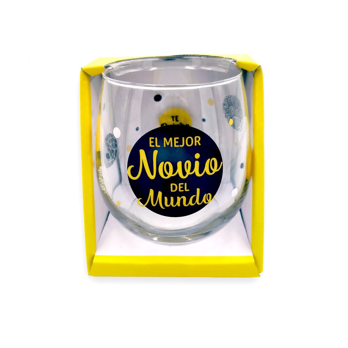 Vaso El Mejor Novio del Mundo