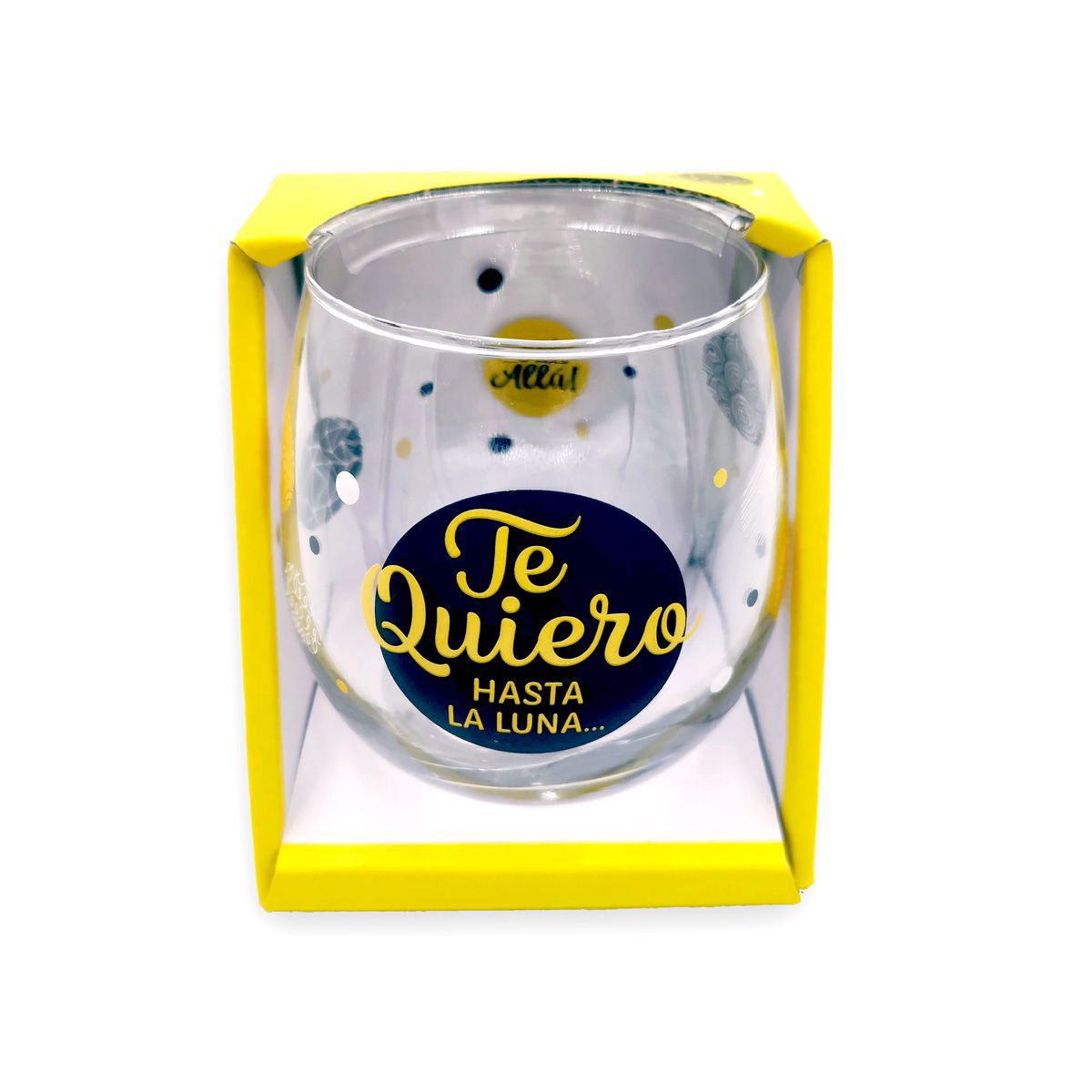 Vaso Te Quiero hasta la Luna...