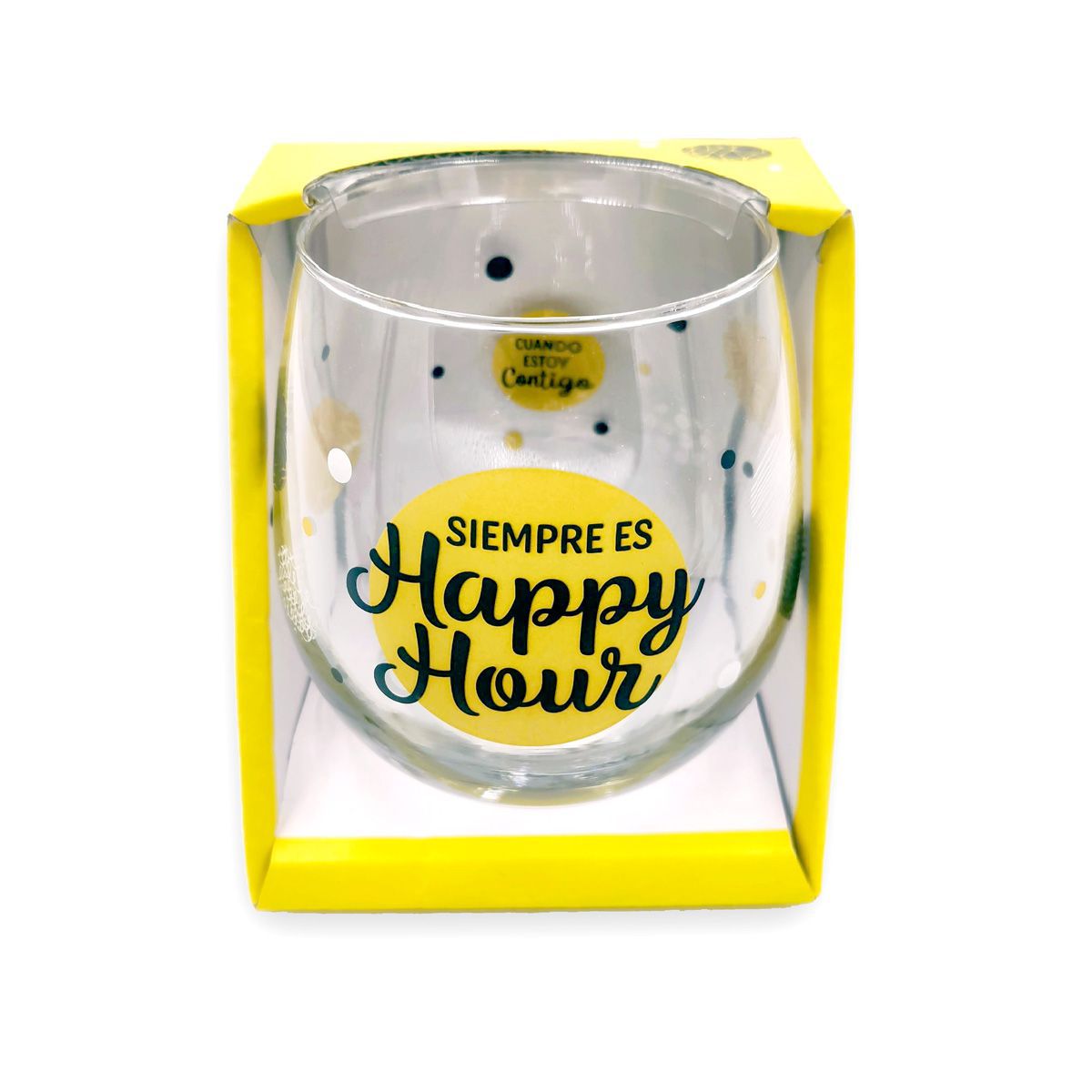 Vaso Siempre es Happy Hour