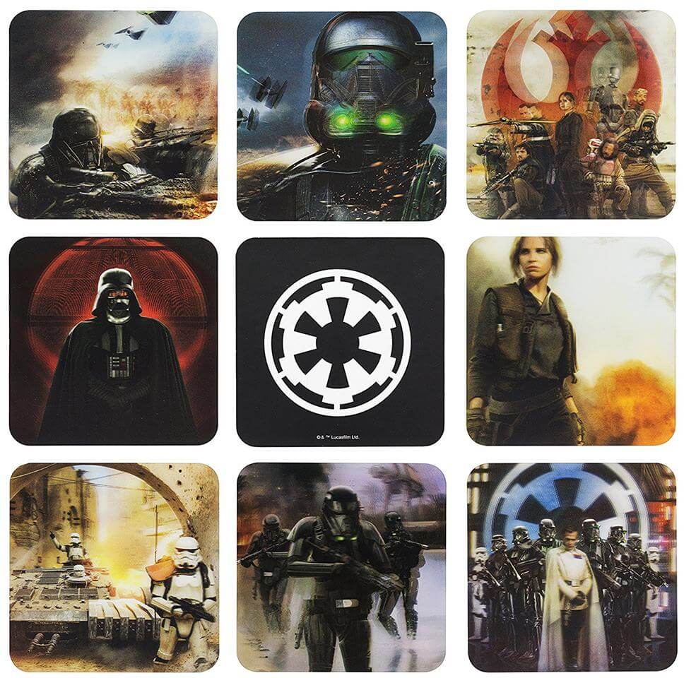 Posavasos 3D Rogue One Star Wars