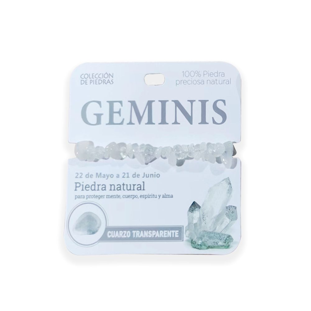 Mind Souls Pulseras de piedras naturales Zodíaco