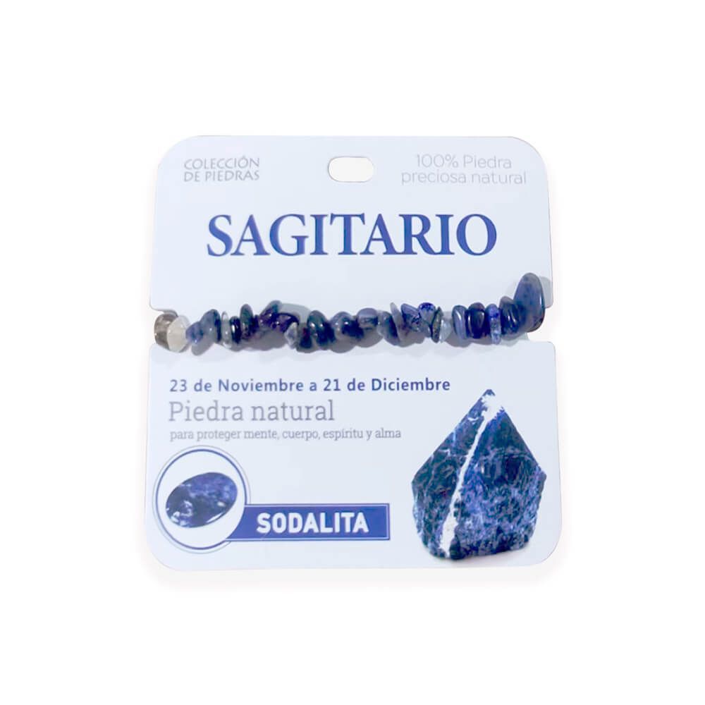 Mind Souls Pulseras de piedras naturales Zodíaco