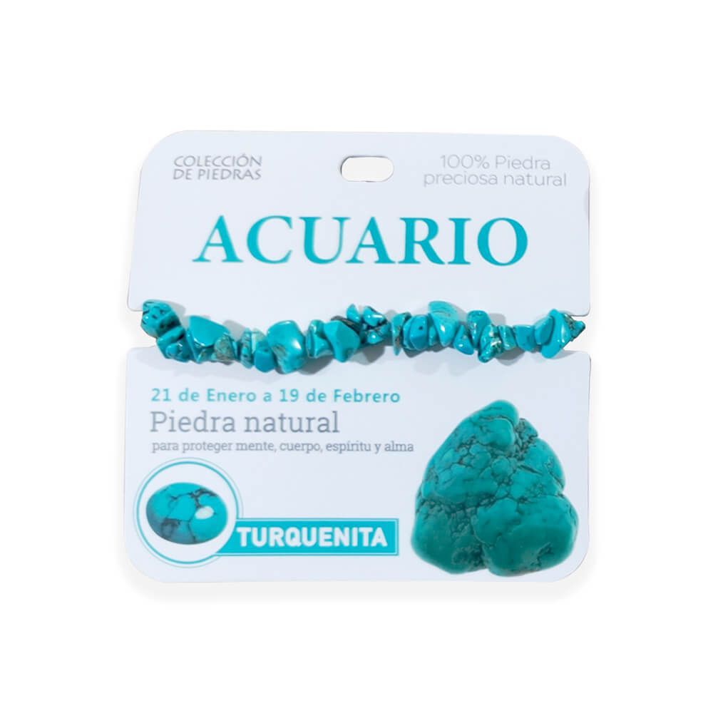 Mind Souls Pulseras de piedras naturales Zodíaco