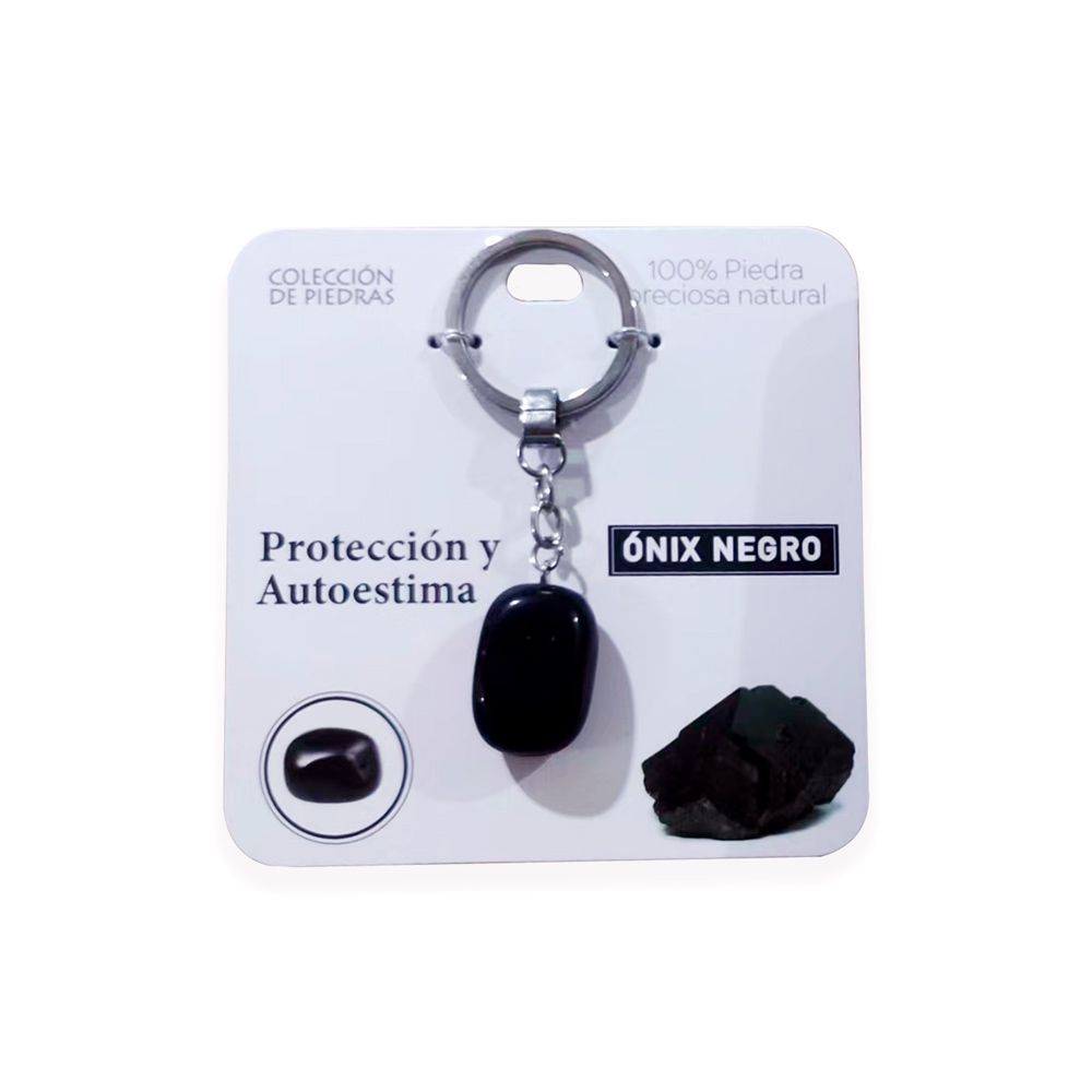 Mind Souls piedra Ónix Negro Protección y Autoestima