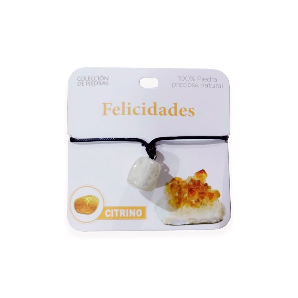 Mind Souls piedra Citrino Felicidades