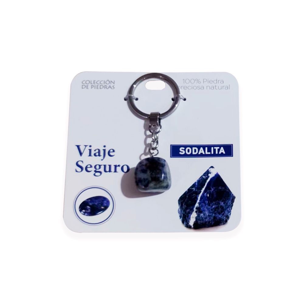 Mind Souls piedra Sodalita Viaje Seguro