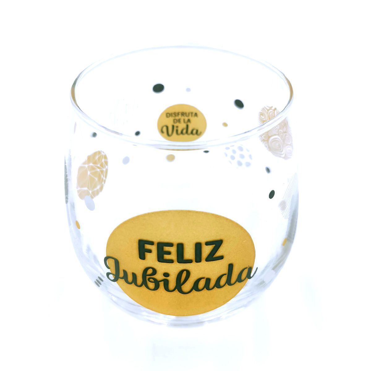 Vaso Feliz Jubilada