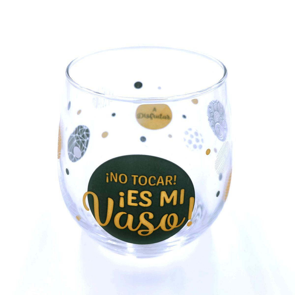 Vaso ¡No Tocar! ¡Es mi Vaso!