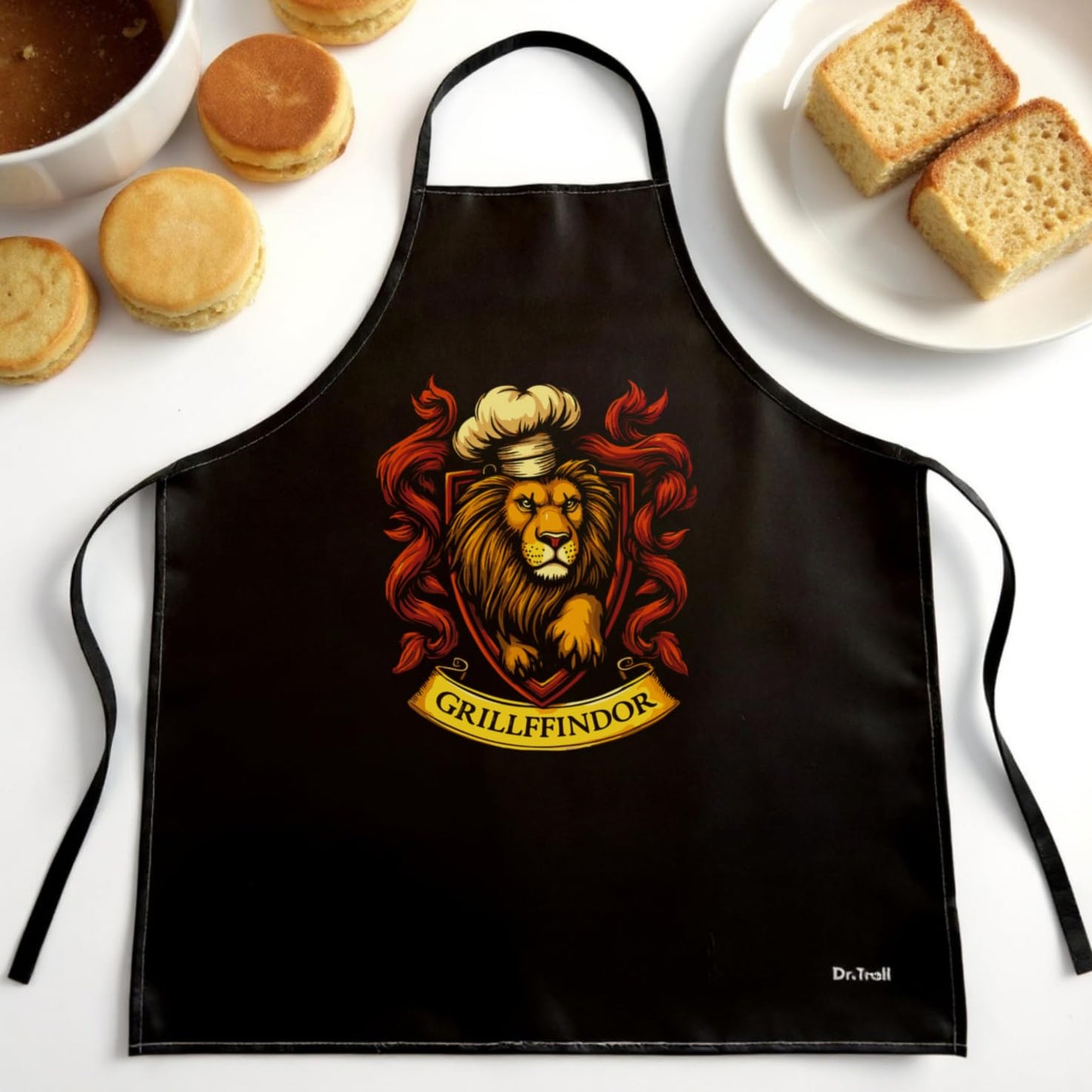 Delantal fan Art Grillffindor, para fans de Harry Potter