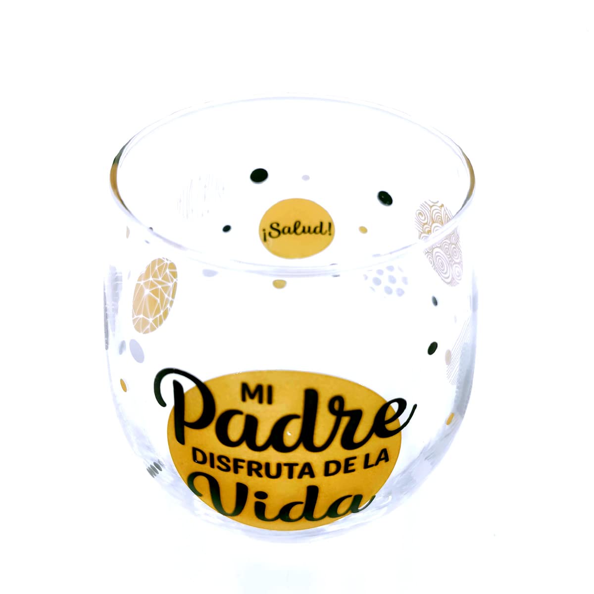 Vaso Mi Padre disfruta de la Vida