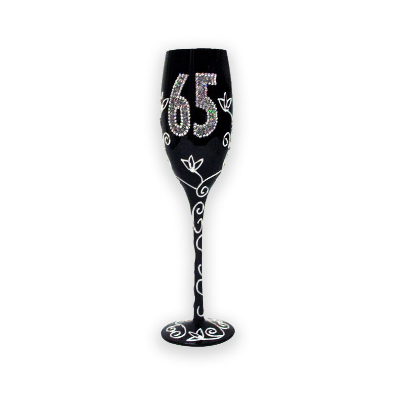 Copa de Champagne negra 65