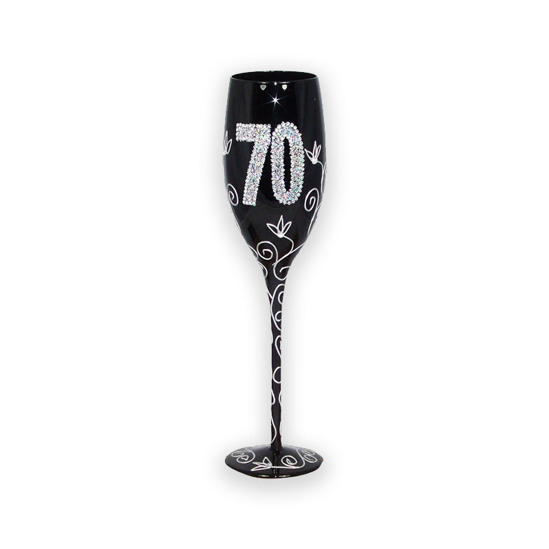 Copa Champagne negra 70 años