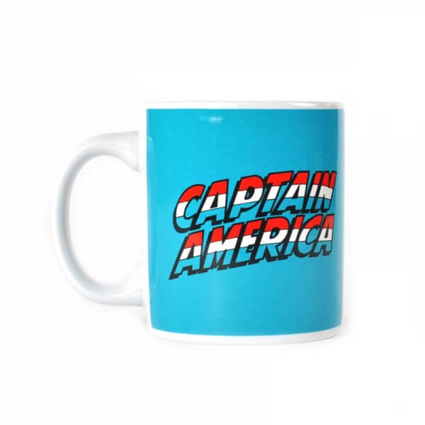 Taza Capitán América escudo