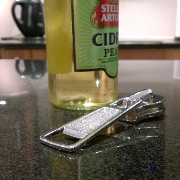 Abridor de botellas Cremallera "Zip it Open"