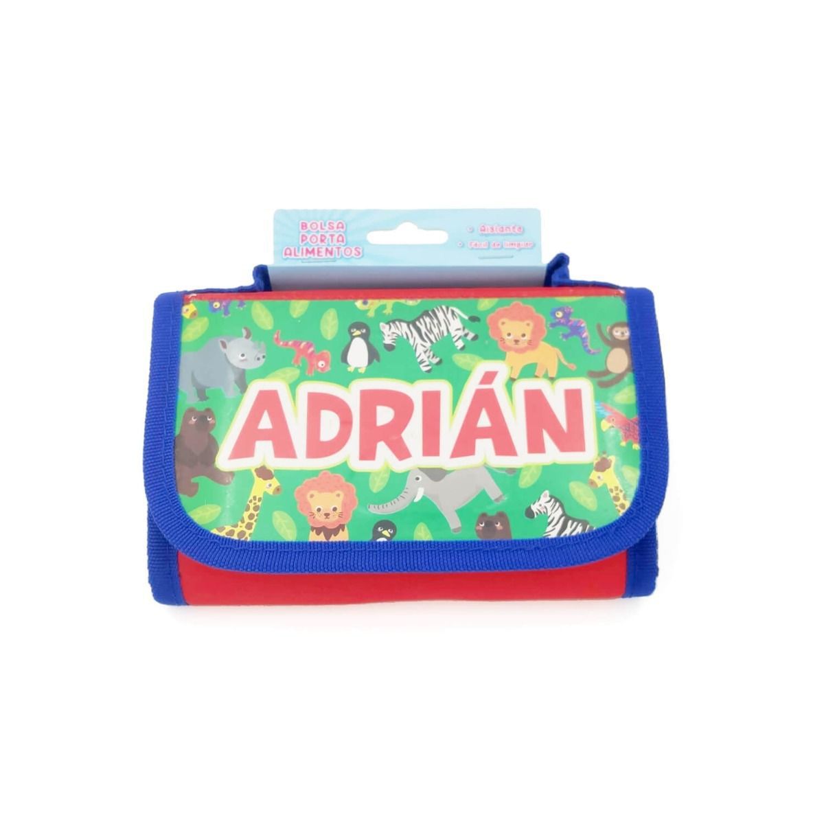 Bolsa térmica infantil porta alimentos con nombres de Niño