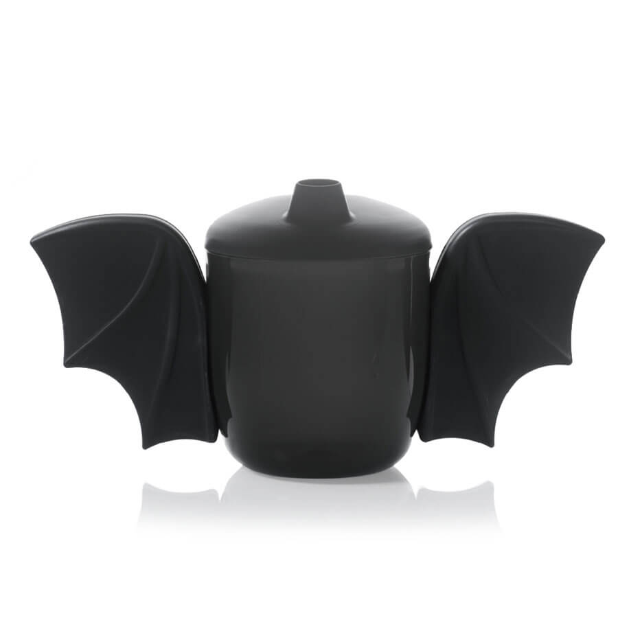 Bat Taza murciélago con tapa para niños