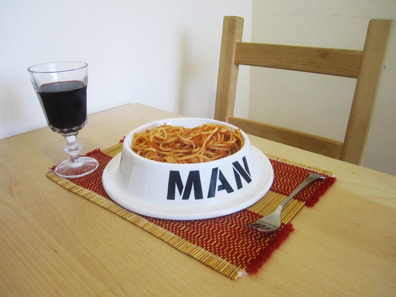 Bol de perro para hombres