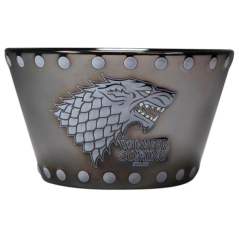 Bol ed. limitada casa Stark con remaches y relieve. de Juego de Tronos