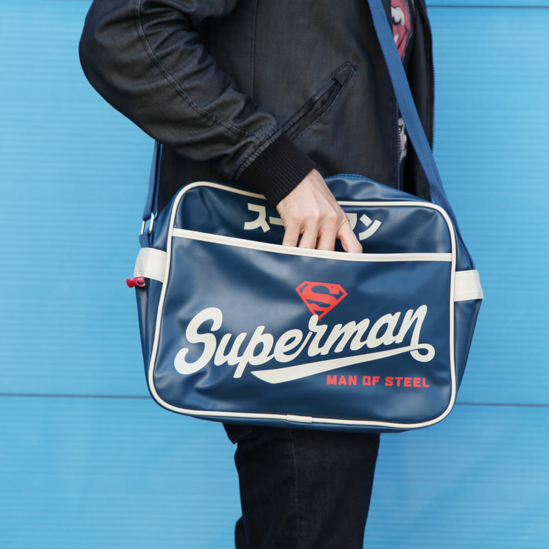 Bolsa bandolera Superman Japón retro