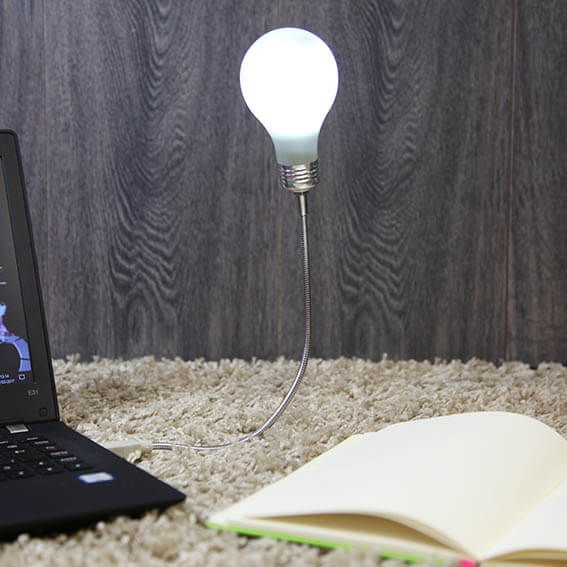 Lámpara Bombilla USB para portátil