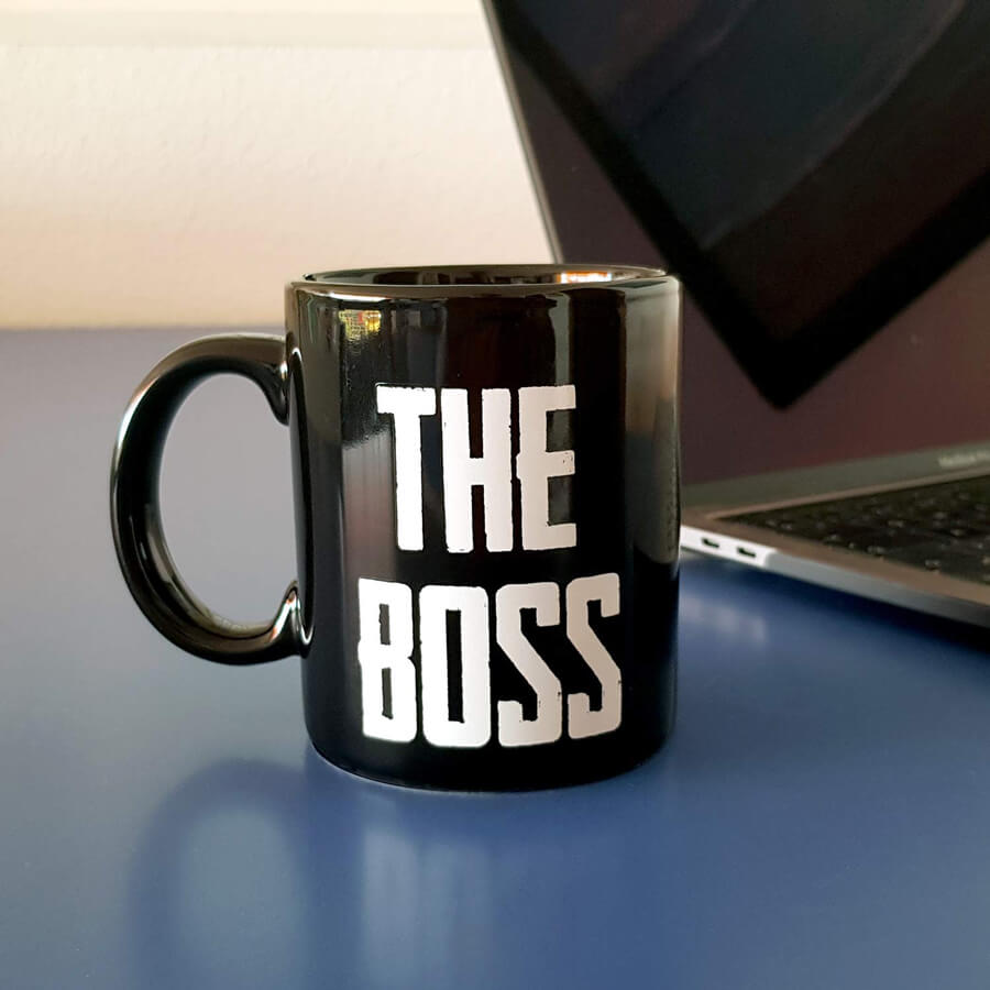 Taza The BOSS para el más jefe
