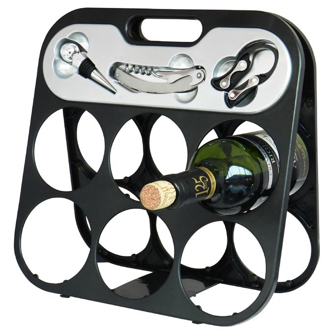 Kit Soporte portable 6 Botellas