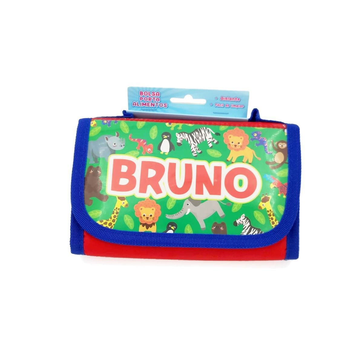 Bolsa térmica infantil porta alimentos con nombres de Niño