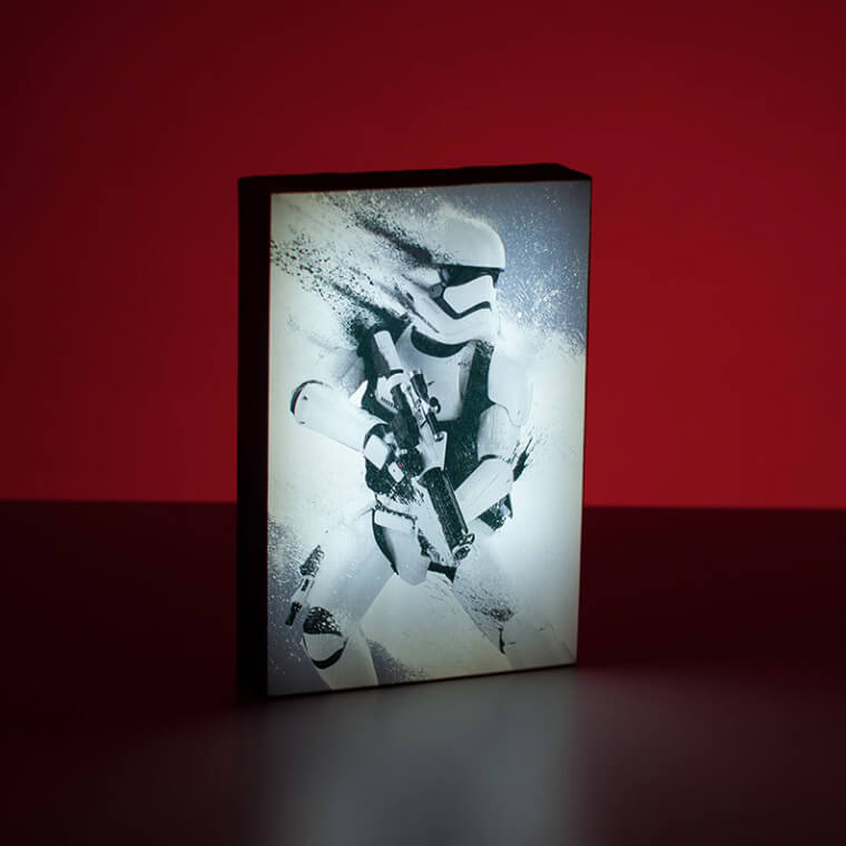 Caja luminosa Stormtrooper de Star Wars