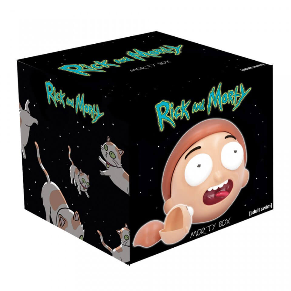 Caja de resina Morty box de Rick & Morty