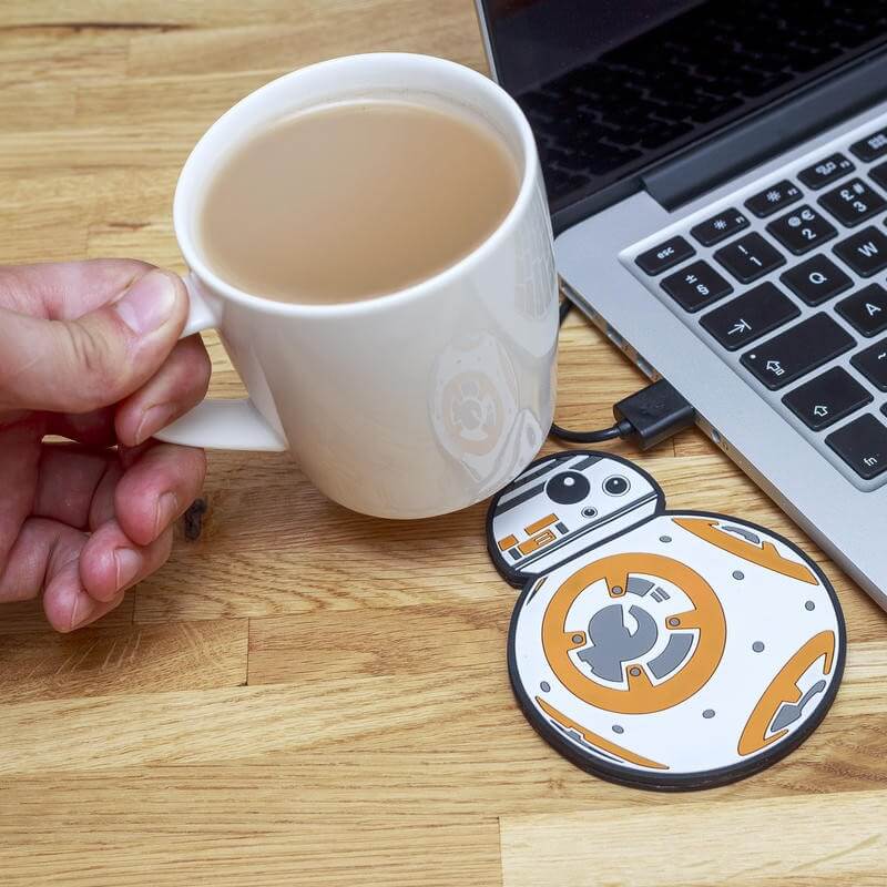 Calienta tazas USB robot BB-8: Star Wars