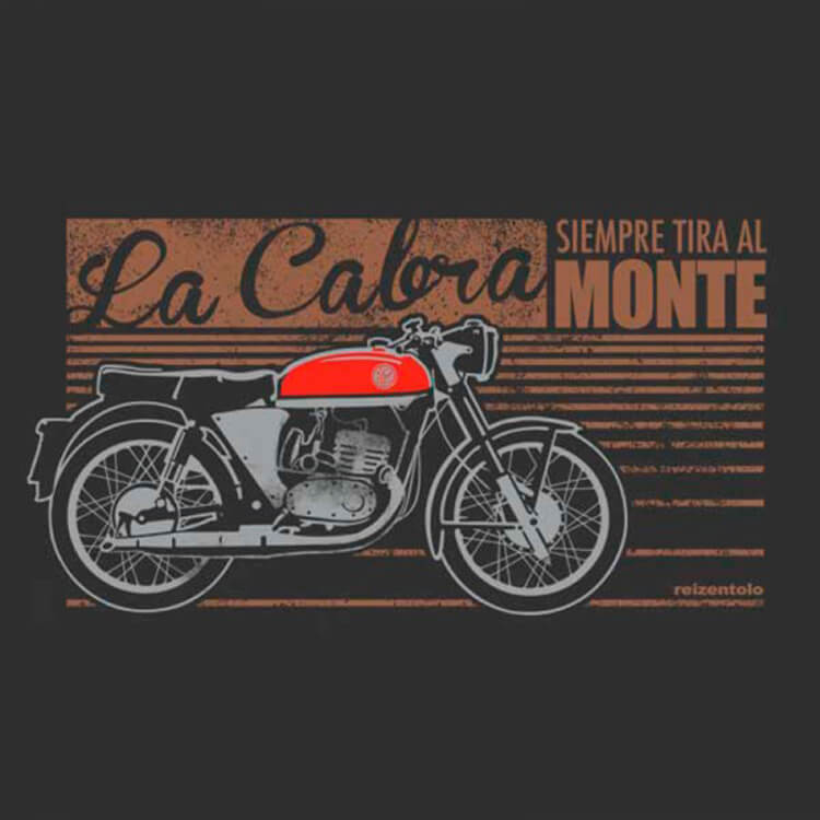 Camiseta La cabra siempre tira al monte