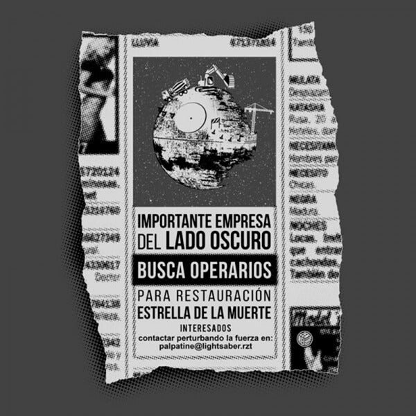 Camiseta Restauración Lado Oscuro
