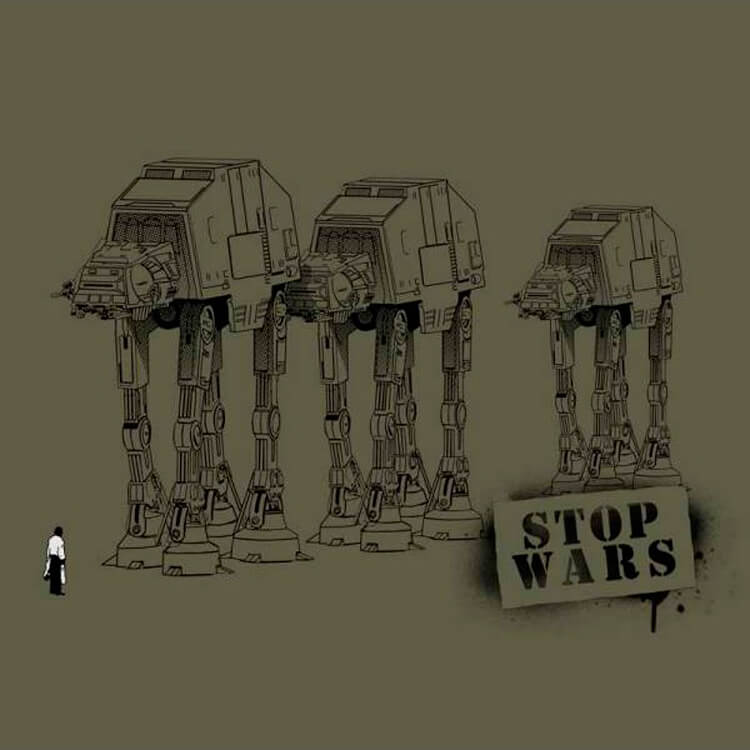 Camiseta Stopwars