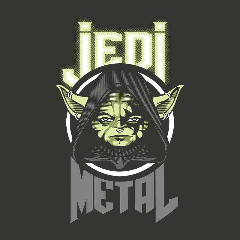 Camiseta Jedi Metal Star Wars