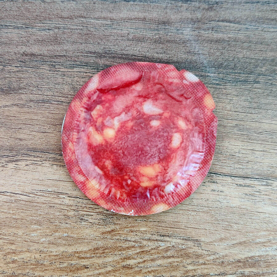 preservativo Rodaja de Chorizo