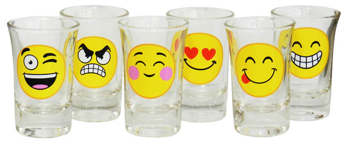Chupitos de Emoticonos (Pack de 6)