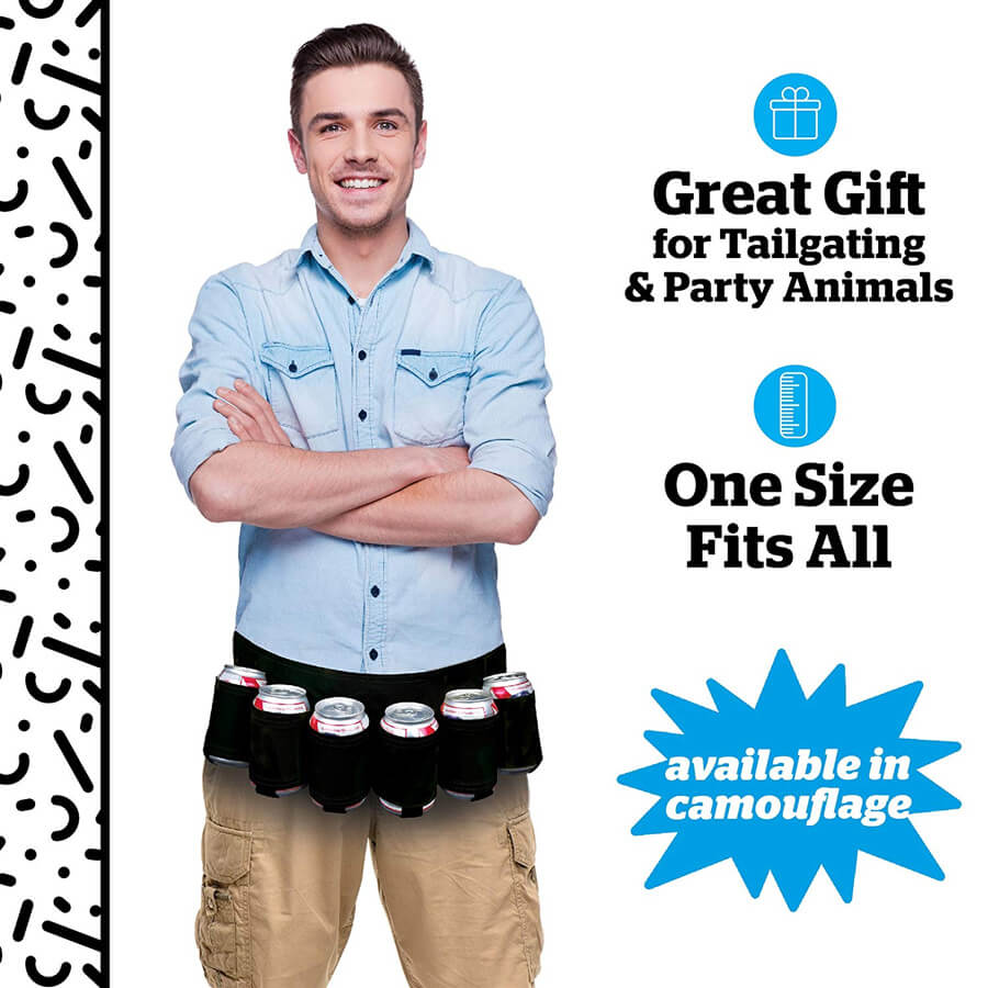 Cinturón para latas bebida