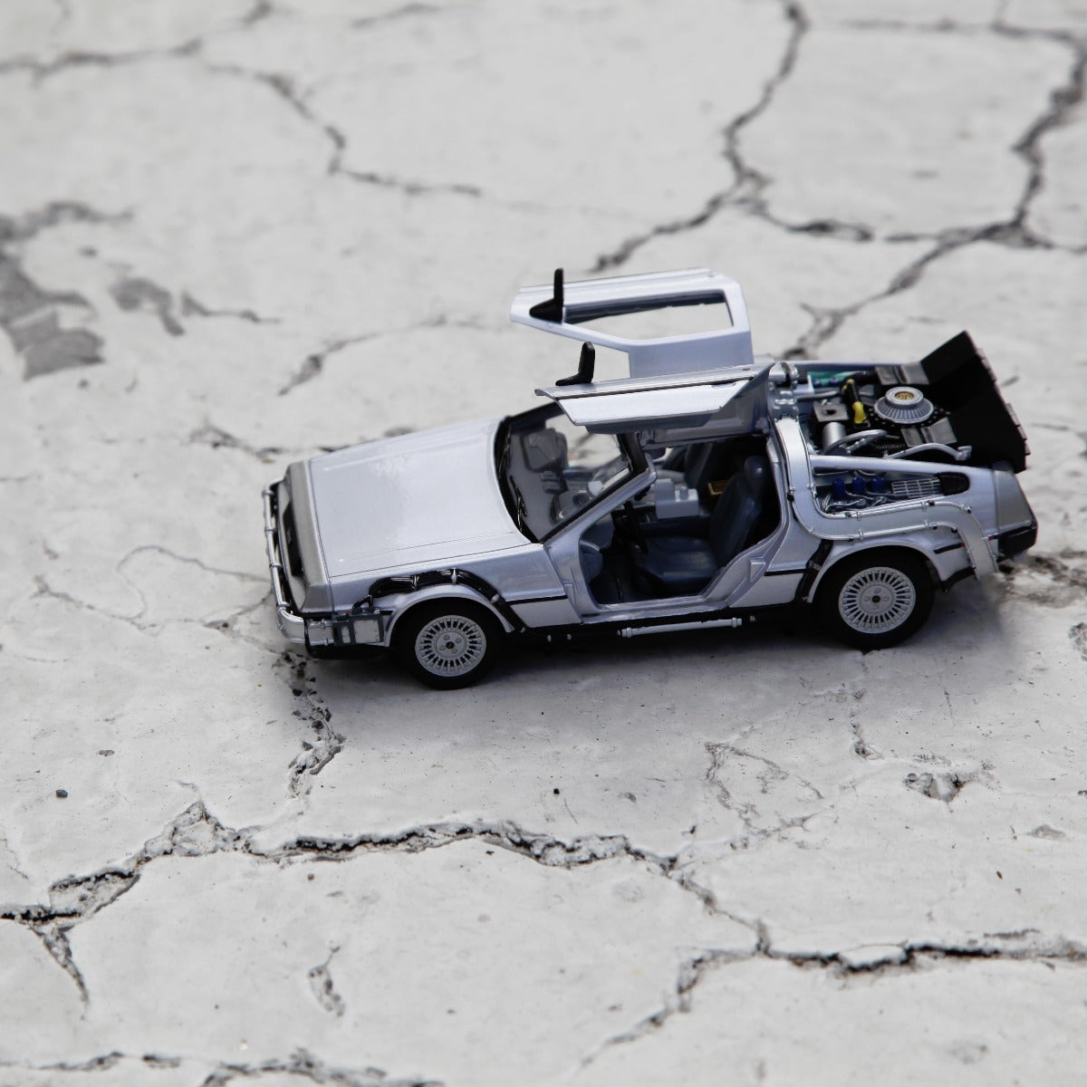 Coche de regreso al futuro I, II y III