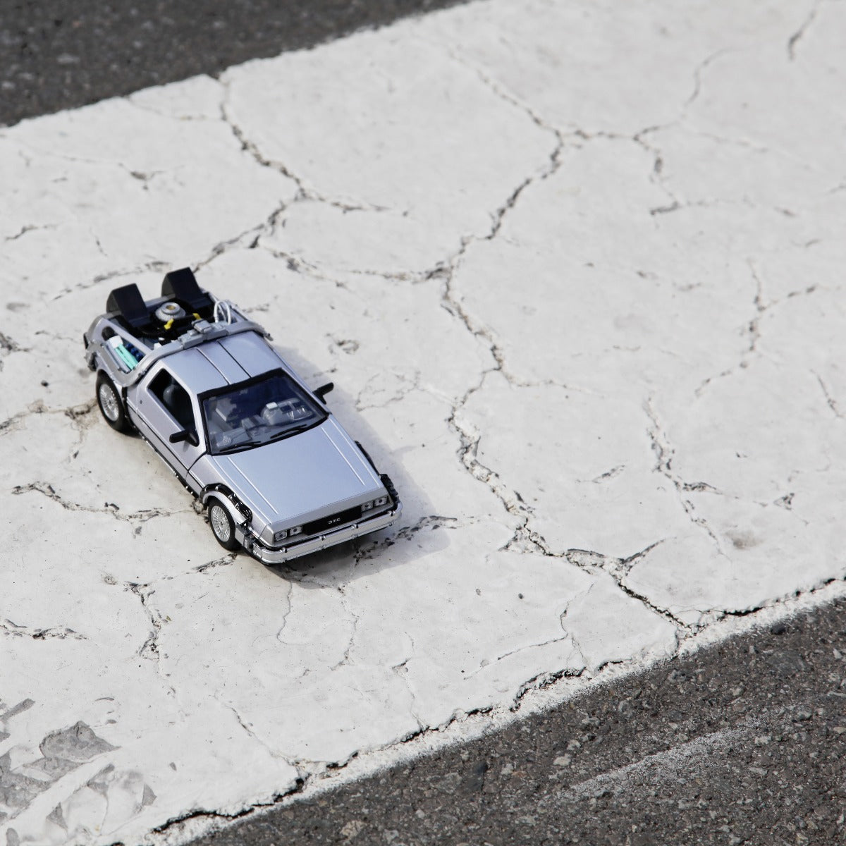 Coche de regreso al futuro I, II y III