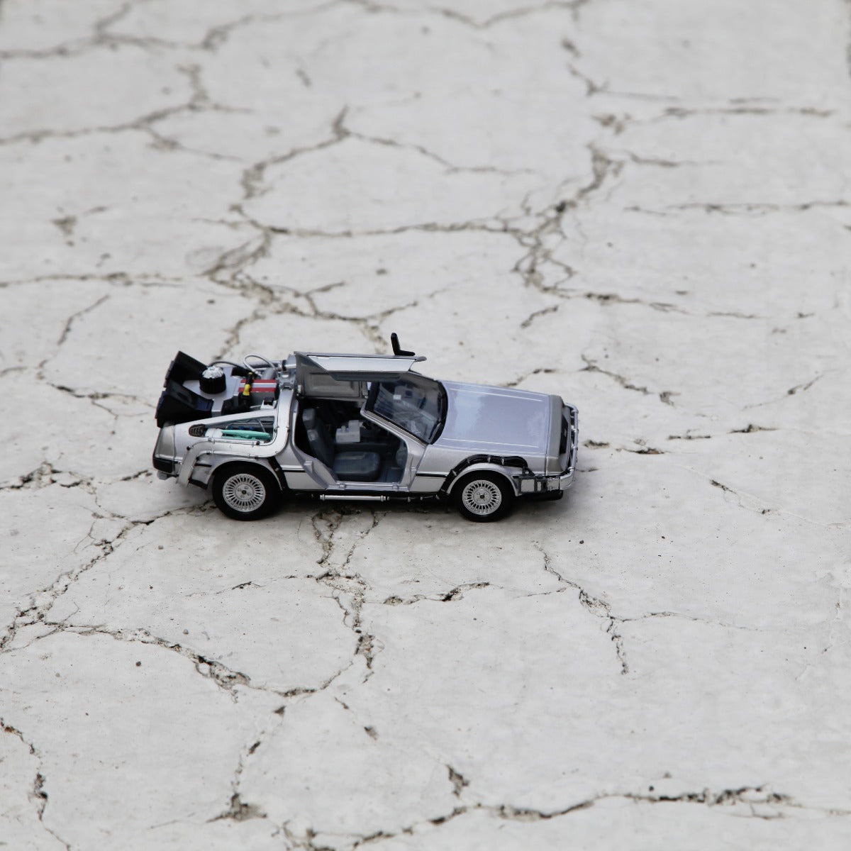 Coche de regreso al futuro I, II y III