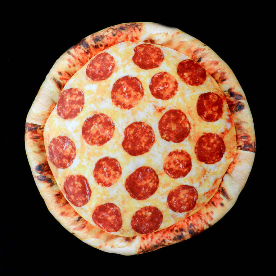 Cojín Pizza de pepperoni